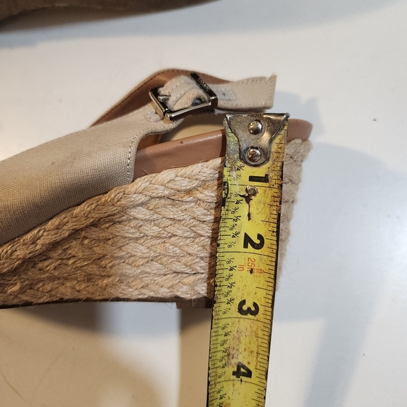 VIONIC Carolina Oat Slingback Espadrilles Wedges Round Toe Shoes size 9 - Picture 11 of 15